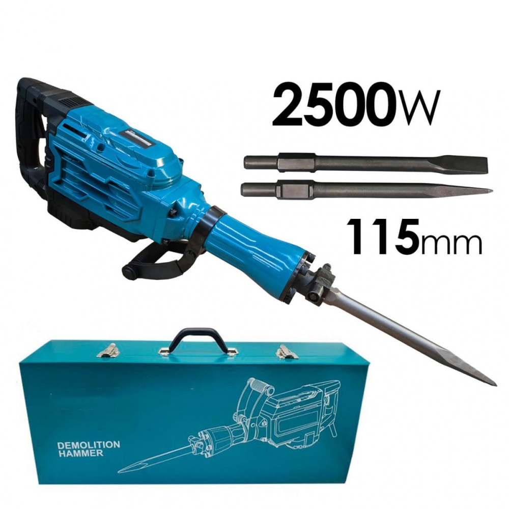 Професионален Къртач 2500W с Метален Куфар