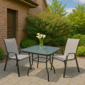 Градински Комплект от 2 Стола и Маса ISSABEL