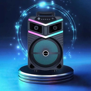 Преносима Тонколона с RGB Светлини 8131 и Вфраден Микрофон