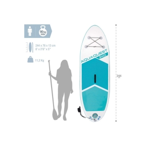 Падъл Борд AQUA QUEST + Аксесоари INTEX