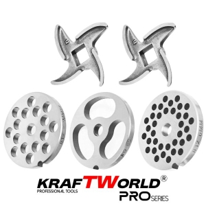 Професионална Електрическа Месомелачка TK/MK-12 1200W 180 кг/ч