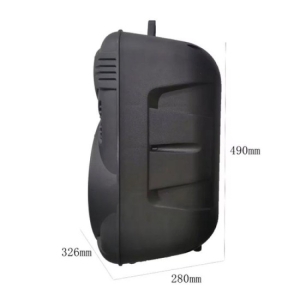 Портативна Bluetooth Колона KTS-1201 с Микрофон и Караоке Функция – 12”