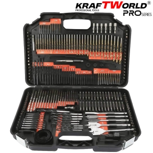 Комплект Битове и Свредла 246 Части в Куфар KRAFT WORLD