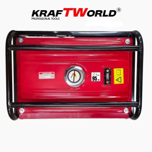 Четиритактов Бензинов Генератор за Ток 4.5 kW - Монофазен Агрегат KRAFT WORLD
