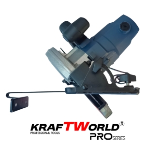 Електрически Ръчен Циркуляр 1600 W, Диск 190mm, Регулируем Ъгъл 45 KRAFT WORLD