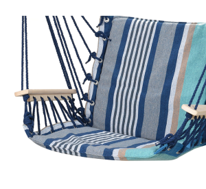 Люлка Тип Хамак Синьо Райе до 120кг