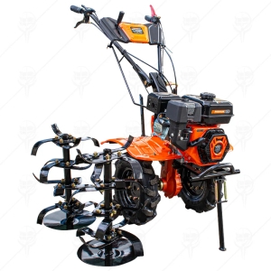 Мотофреза 7HP 110CM 210CC със Стойка PREMIUM HD + 2 Фрези