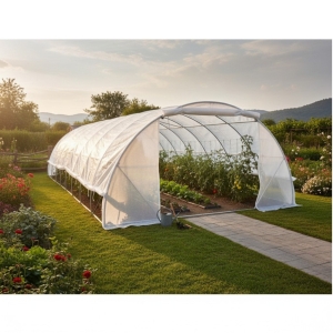 Тунелна Оранжерия 800x400x200cm 2 Врати 16 Прозореца MAXI