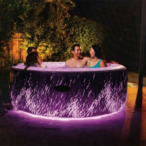 Надуваемо Светещо Джакузи Intex Glow Deluxe 28494NP ø196х71см 795л