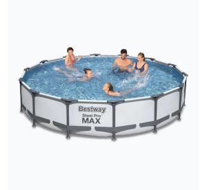 Басейн с Метална Конструкция BESTWAY 56595 Steel Pro Max с Помпа 427×84см